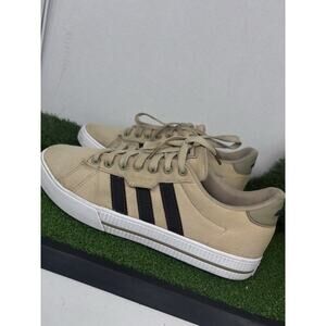 Adidas Daily 3.0 Magic Beige/Core Black/Vivid Red Size 9.5